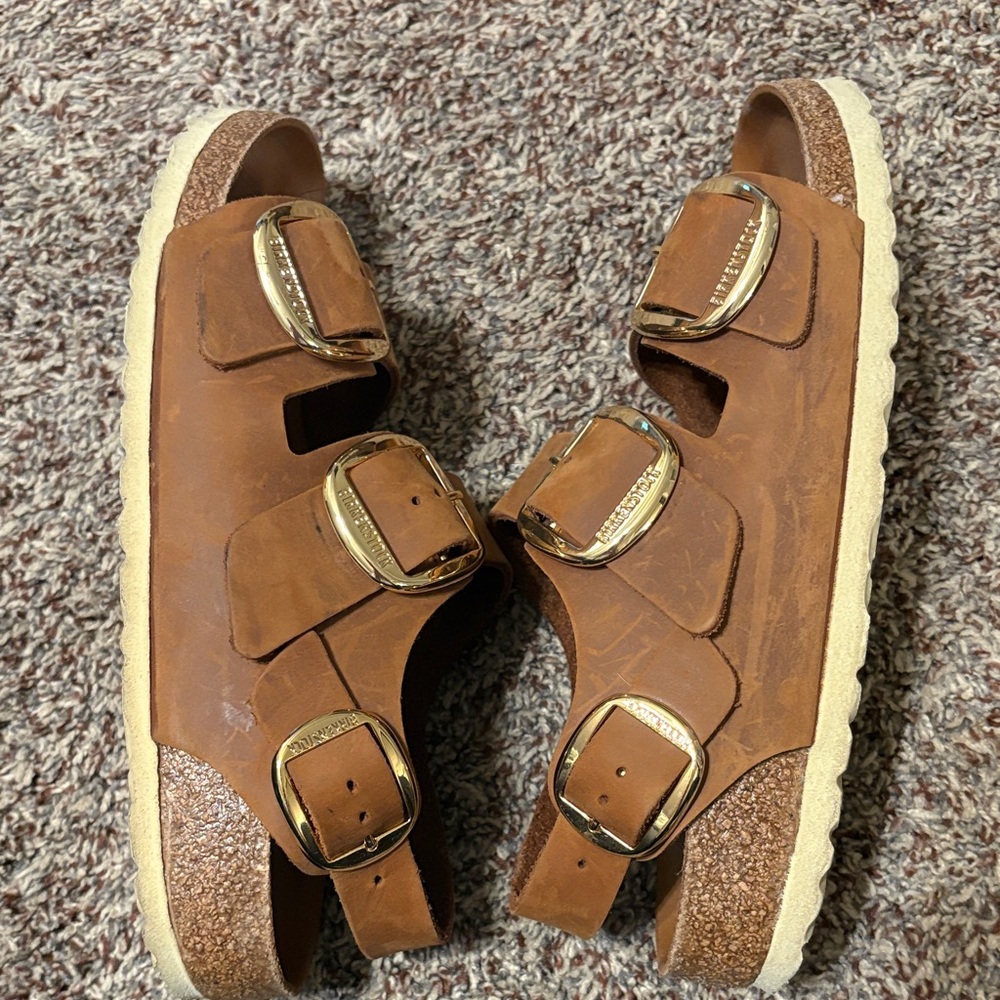 Birkenstock Milano Big Buckle Sandals - Picture 5 of 6